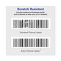Avery Multipurpose Thermal Labels, 4 x 6, White, 220/Roll
