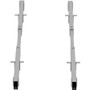 Lorell Crossbar Set, f/Leg Frame, Adj., 43"W to 67"W, 2/ST, SR (LLR16208) View Product Image