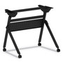 Alera Flip and Nest Table Base, 32.25w x 23.63d x 28.5h, Black