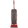 Oreck Commercial U2000R-1 Upright Vacuum, 12" Cleaning Path, Red/Gray