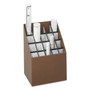 Safco Corrugated Roll Files, 20 Compartments, 15w x 12d x 22h, Woodgrain