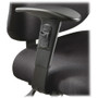 Safco Adjustable T-Pad Arms for Safco Alday and Vue Series Task Chairs and Stools, 3.5 x 10.5 x 14, Black, 2/Set