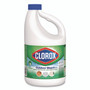 CloroxPro Results Concentrated Outdoor Bleach, 81 oz Bottle, 6/Carton