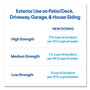 CloroxPro Results Concentrated Outdoor Bleach, 81 oz Bottle, 6/Carton