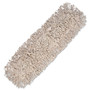 Boardwalk Mop Head, Dust, Cotton, 24 x 3, White (BWK1024) View Product Image