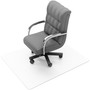 FloorTex Chair Mat, Heavy Duty, Rect, 46"x60", Clear (FLRM121525ER) View Product Image