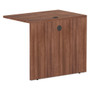 Alera Valencia Series Reversible Return/Bridge Shell, 35w x 23.63d x 29.5h, Modern Walnut