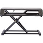 Fellowes Corsivo Sit-Stand Workstation, 31.5" x 24.25" x 16", Black