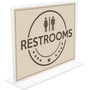 HOLDER;STANDUP SIGN;ANTIGLA (DEF879301)
