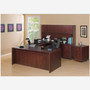 Lorell Essentials Left Rectangular Credenza (LLR69910) View Product Image