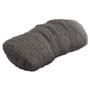 GMT Industrial-Quality Steel Wool Hand Pads, #000 Extra Fine, Steel Gray, 16 Pads/Sleeve, 12 Sleeves/Carton