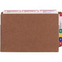 Smead Heavy-Duty Redrope End Tab TUFF Pockets, 3.5" Expansion, Legal Size, Redrope, 10/Box