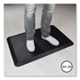 deflecto Anti-Fatigue Mat, 36 x 24, Black (DEFAFP2436) View Product Image