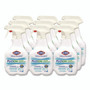 Clorox Healthcare Fuzion Cleaner Disinfectant, Unscented, 32 oz Spray Bottle, 9/Carton