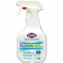 Clorox Healthcare Fuzion Cleaner Disinfectant Spray - Ready-To-Use - 32 fl oz (1 quart) - Low Odor, Odor Neutralizer - Translucent Bottle