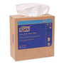 Tork Heavy-Duty Paper Wiper, 1-Ply, 9.25 x 16.25, Unscented, White, 90 Wipes/Box, 10 Boxes/Carton