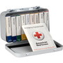 First Aid Only Unitized First Aid Kit for 10 People, 65 Pieces, OSHA/ANSI, Metal Case (FAO240AN) View Product Image