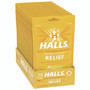 HALLS Triple Action Cough Drops, Honey-Lemon, 30/Bag, 12 Bags/Box
