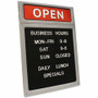 Cosco Custom Message Sign - Print/Message "Business Hour" - Lightweight, Molded - Message, Display