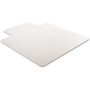 Deflecto RollaMat for Carpet - Home, Office, Carpet - 60" Length x 46" Width - Lip Size 12" Length x 25" Width - Rectangular - Textured