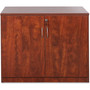 Lorell Essentials Series Cherry 2-door Storage Cabinet (LLR69611)