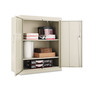Alera Assembled 42" High Heavy-Duty Welded Storage Cabinet, Two Adjustable Shelves, 36w x 18d, Putty (ALECM4218PY) View Product Image