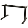 Alera AdaptivErgo Sit-Stand Two-Stage Electric Height-Adjustable Table Base, 48.06" x 24.35" x 27.5" to 47.2", Black (ALEHT2SSB) View Product Image