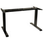 Alera AdaptivErgo Sit-Stand Two-Stage Electric Height-Adjustable Table Base, 48.06" x 24.35" x 27.5" to 47.2", Black (ALEHT2SSB) View Product Image