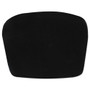 Alera Cooling Gel Memory Foam Backrest, Two Adjustable Chair-Back Straps, 14.13 x 14.13 x 2.75, Black
