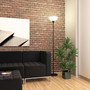Alera QUB Series Corner Sectional, 26.38" x 26.38" x 30.5", Black