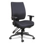 Alera Wrigley Series High Performance Mid-Back Multifunction Task Chair, Supports 275 lb, 17.91" to 21.88" Seat Height, Black (ALEHPM4201) View Product Image