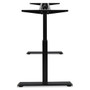 Alera AdaptivErgo Sit-Stand Pneumatic Height-Adjustable Table Base, 59.06" x 28.35" x 26.18" to 39.57", Black (ALEHTPN1B) View Product Image