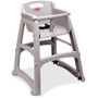 Rubbermaid Commercial Sturdy Chair Youth High Chair - Platinum