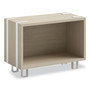 Safco Ready Home Office Large Stackable Storage, 1-Shelf, 24w x 12d x 17.25h, Beige/White