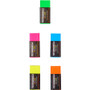Dixon Ticonderoga Company Erasers, Vinyl, Latex-free, Mini, 5/PK, Neon AST (DIXX38965) View Product Image