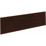 HON 10500 H105856 Back Enclosure - 18.6" Height x 69.8" Width x 0.7" Depth - Flat Edge - Finish: Mahogany