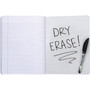 Pacon Composition Book,w/Dry-Erase,100Shts,9-3/4"x7-1/2",BKME (PACPMMK37106DE) View Product Image