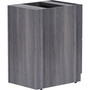 Lorell Weathered Charcoal Laminate Desking Pedestal - 2-Drawer (LLR69559) View Product Image