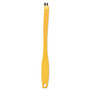 Rubbermaid Commercial Synthetic-Fill Tile and Grout Brush, Black Plastic Bristles, 2.5" Brush, 8.5" Yellow Plastic Handle