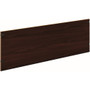 HON 10500 H105854 Back Enclosure - 18.6" Height x 57.8" Width x 0.7" Depth - Flat Edge - Finish: Mahogany
