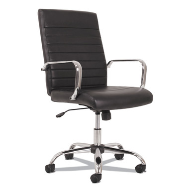 Sadie High-Back Executive Chair, Supports Up to 225 lb, 17 to 20 Seat  Height, Black