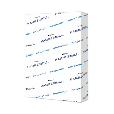 Hammermill® Copy Plus Print Paper, 92 Bright, 20 lb Bond Weight, 8.5 x 11,  White, 500 Sheets/Ream, 5 Reams/Carton