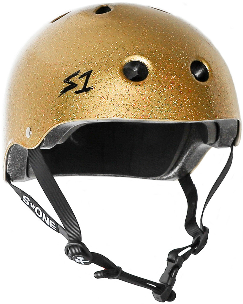 S1 Lifer Helmet - Gold Gloss Glitter