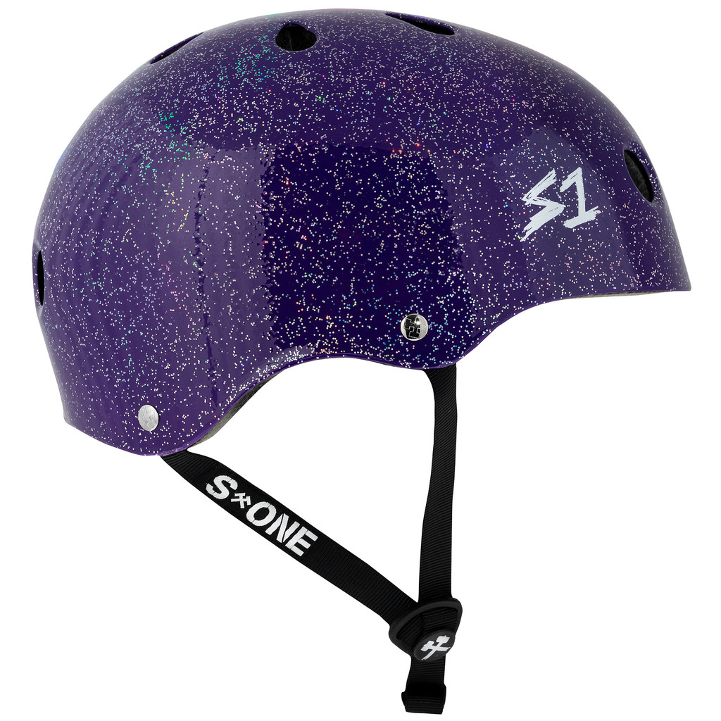 S1 LIFER HELMET - PURPLE GLOSS GLITTER