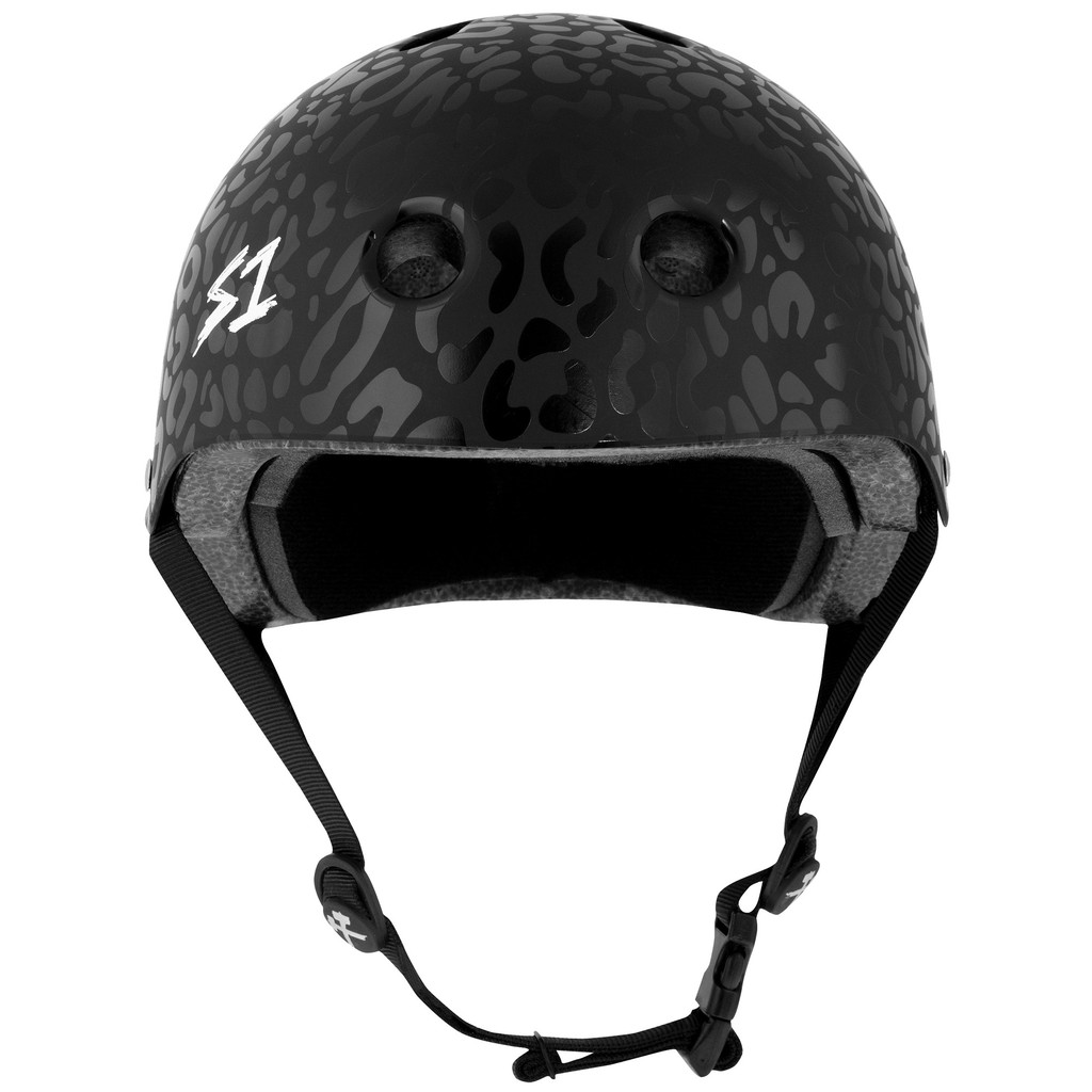 S1 LIFER HELMET - BLACK LEOPARD MATTE - HOSOI COLLAB