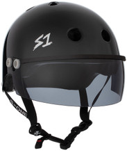 The Lifer w/ Visor Gen 2's new In Mold Mounting System will allow you to take the Visor on and off and replace if needed featuring a Strap Rivet hole for a flush and secure  mount.  Our patented "Cover Catcher" that will allow for multiple helmet covers to be easily put on and off without slipping up or flying off.