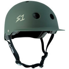 S1 Lifer Brim Helmet - Ambush Green Matte