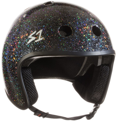 This is a S1 Lifer Helmet with a retro moto helmet look. 
Lightweight, Great fit and fully certified for skate and bike
ASTM Multiple Impact certified
CPSC High Impact certified