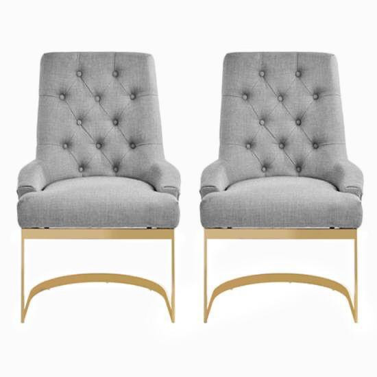 Chic Velvet Tufted Dining Chair