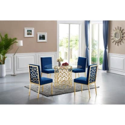Pamela Velvet Dining Chair